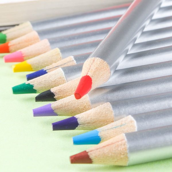 Marco Professional 6/12 Colors Metallic pencil Drawing Colored Pencil –  AOOKMIYA