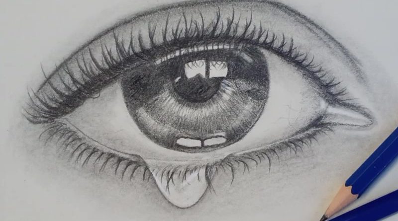 an teary eye