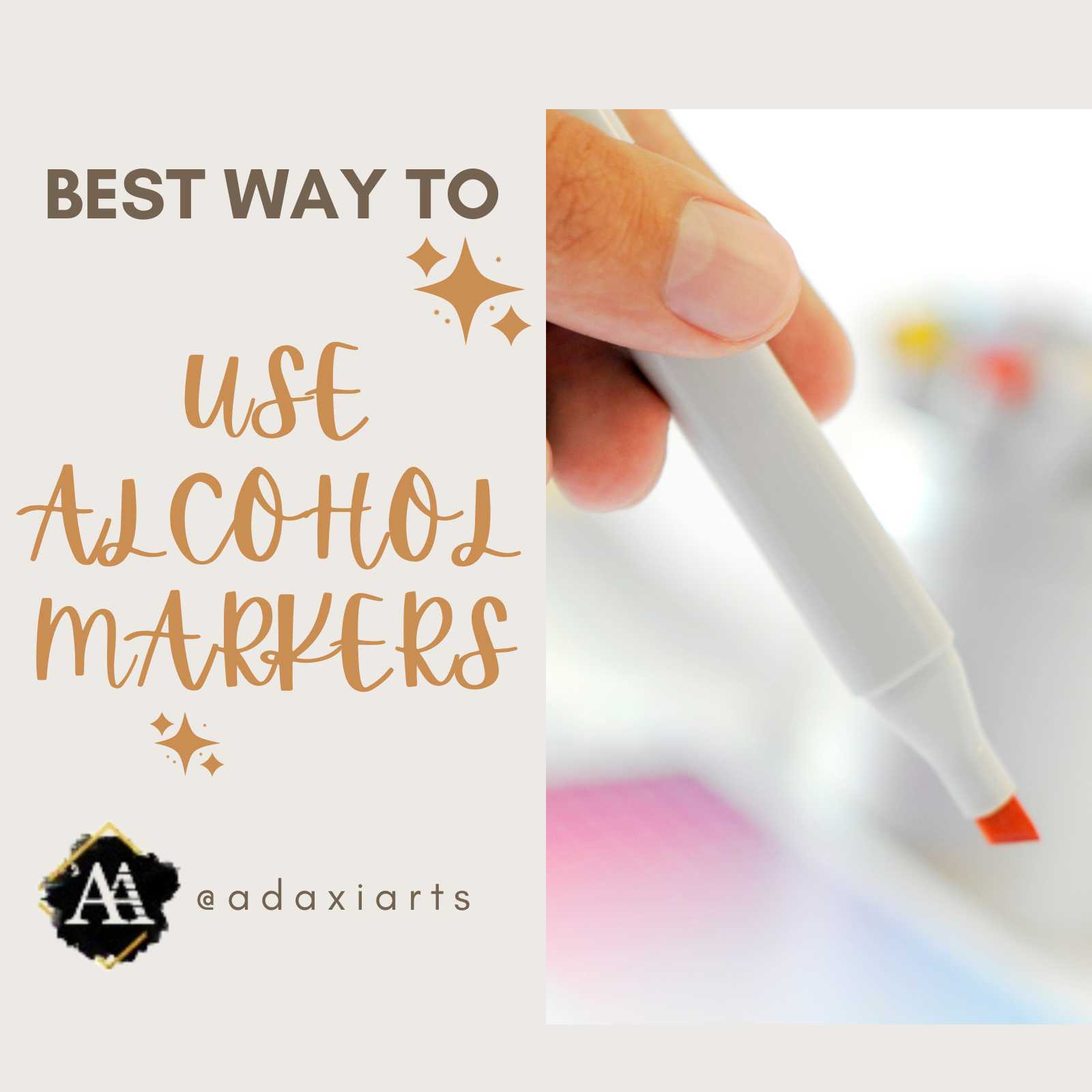 How to Use Alcohol Markers